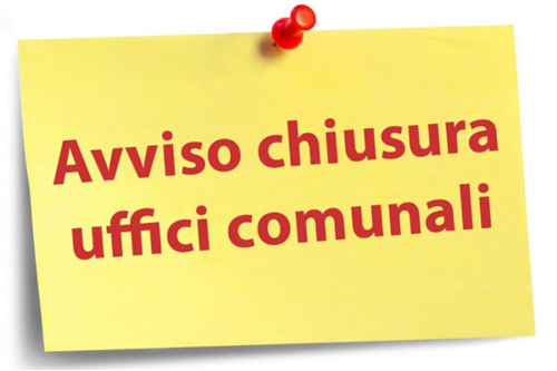 Chiusura ufficio comunale
