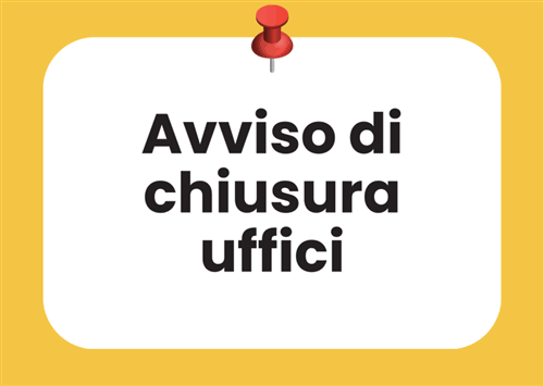 Chiusura uffici comunali